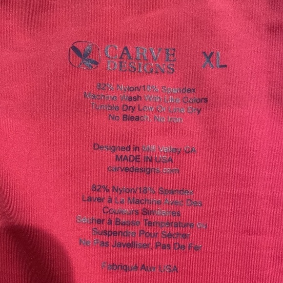 Carve Designs Bikini Bottom NEW Plum Bali Side Ties - Picture 4 of 7